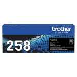 1 x Genuine Brother TN-258BK Black Toner Cartridge