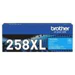 1 x Genuine Brother TN-258XLC Cyan Toner Cartridge High Yield