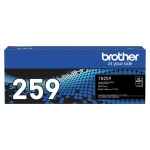 1 x Genuine Brother TN-259BK Black Toner Cartridge Super High Yield