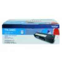 1 x Genuine Brother TN-348C Cyan Toner Cartridge High Yield