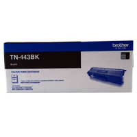 1 x Genuine Brother TN-443BK Black Toner Cartridge High Yield