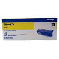 1 x Genuine Brother TN-443Y Yellow Toner Cartridge High Yield