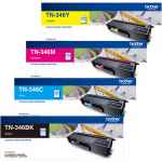 4 Pack Genuine Brother TN-446 Toner Cartridge Set Super High Yield