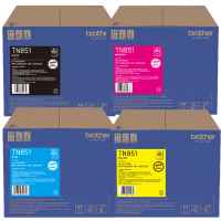 4 Pack Genuine Brother TN-851 Toner Cartridge Set