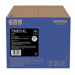 1 x Genuine Brother TN-851XLBK Black Toner Cartridge High Yield