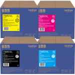 4 Pack Genuine Brother TN-851XL Toner Cartridge Set High Yield