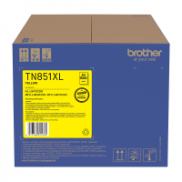 1 x Genuine Brother TN-851XLY Yellow Toner Cartridge High Yield