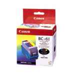 1 x Genuine Canon BC-61 Colour Printhead