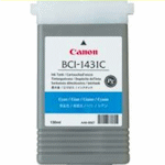 1 x Genuine Canon BCI-1431C Cyan Ink Cartridge