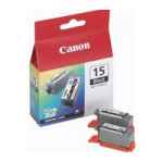 1 x Genuine Canon BCI-15BK Black Ink Cartridge