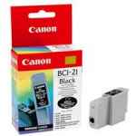 1 x Genuine Canon BCI-21BK Black Ink Cartridge