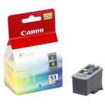 1 x Genuine Canon CL-51 Colour Ink Cartridge