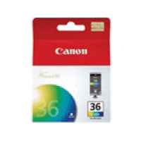 1 x Genuine Canon CLI-36C Colour Ink Cartridge