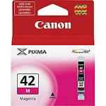 1 x Genuine Canon CLI-42M Magenta Ink Cartridge