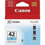 1 x Genuine Canon CLI-42PC Photo Cyan Ink Cartridge
