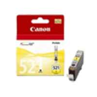 1 x Genuine Canon CLI-521Y Yellow Ink Cartridge