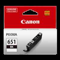 1 x Genuine Canon CLI-651BK Black Ink Cartridge