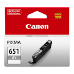 1 x Genuine Canon CLI-651GY Grey Ink Cartridge