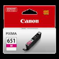 1 x Genuine Canon CLI-651M Magenta Ink Cartridge