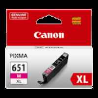 1 x Genuine Canon CLI-651XLM Magenta Ink Cartridge High Yield