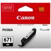 1 x Genuine Canon CLI-671BK Black Ink Cartridge
