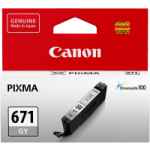 1 x Genuine Canon CLI-671GY Grey Ink Cartridge