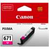 1 x Genuine Canon CLI-671M Magenta Ink Cartridge