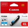 1 x Genuine Canon CLI-671XLC Cyan Ink Cartridge High Yield