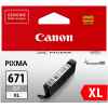 1 x Genuine Canon CLI-671XLGY Grey Ink Cartridge High Yield