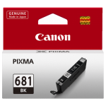 1 x Genuine Canon CLI-681BK Black Ink Cartridge
