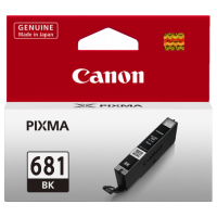 1 x Genuine Canon CLI-681BK Black Ink Cartridge