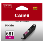 1 x Genuine Canon CLI-681M Magenta Ink Cartridge