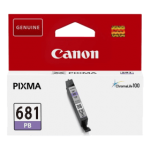 1 x Genuine Canon CLI-681PB Photo Blue Ink Cartridge