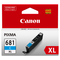 1 x Genuine Canon CLI-681XLC Cyan Ink Cartridge High Yield