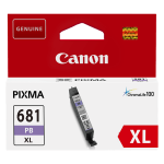 1 x Genuine Canon CLI-681XLPB Photo Blue Ink Cartridge High Yield