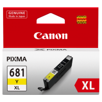 1 x Genuine Canon CLI-681XLY Yellow Ink Cartridge High Yield