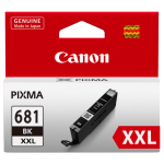 1 x Genuine Canon CLI-681XXLBK Black Ink Cartridge Extra High Yield