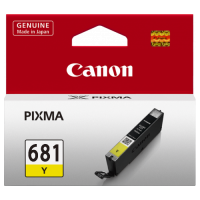 1 x Genuine Canon CLI-681Y Yellow Ink Cartridge