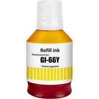 1 x Compatible Canon GI-66Y Yellow Ink Bottle