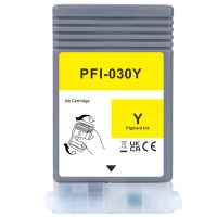 1 x Compatible Canon PFI-030Y Yellow Ink Cartridge 