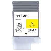 1 x Compatible Canon PFI-106Y Yellow Ink Cartridge
