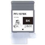 1 x Compatible Canon PFI-107BK Black Ink Cartridge 