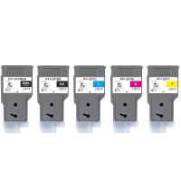 5 Pack Compatible Canon PFI-207 PFI207 Ink Cartridge Set (1BK,1MBK,1C,1M,1Y)