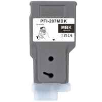 1 x Compatible Canon PFI-207MBK Matte Black Ink Cartridge 