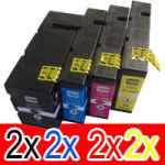 8 Pack Compatible Canon PGI-1600XL PGI1600XL Ink Cartridge High Yield Set (2BK,2C,2M,2Y)