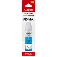 1 x Genuine Canon GI-60C Cyan Ink Bottle