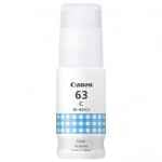 1 x Genuine Canon GI-63C Cyan Ink Bottle