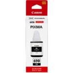 1 x Genuine Canon GI-690BK Black Ink Bottle