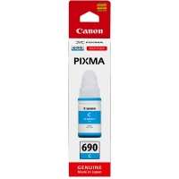 1 x Genuine Canon GI-690C Cyan Ink Bottle