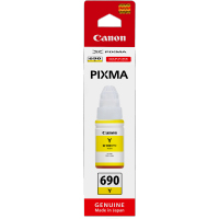 1 x Genuine Canon GI-690Y Yellow Ink Bottle